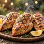 Juicy Baked Chicken Thighs (Crispy Skin)